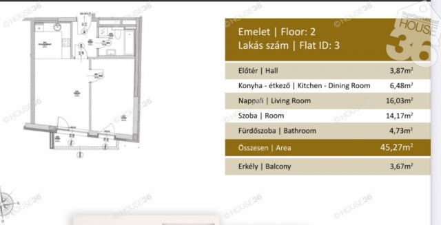 Eladó téglalakás, Budapesten, VIII. kerületben 76 M Ft, 2 szobás