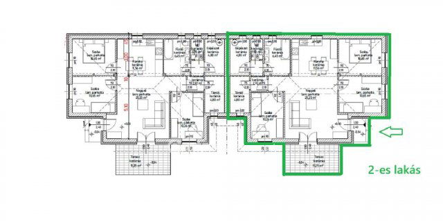 Eladó ikerház, Vasadon 71.9 M Ft, 4 szobás / költözzbe.hu