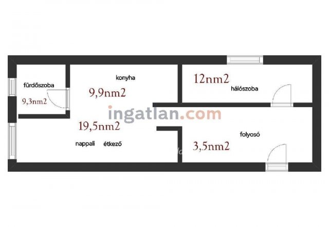 Eladó családi ház, Érden 70 M Ft, 4 szobás