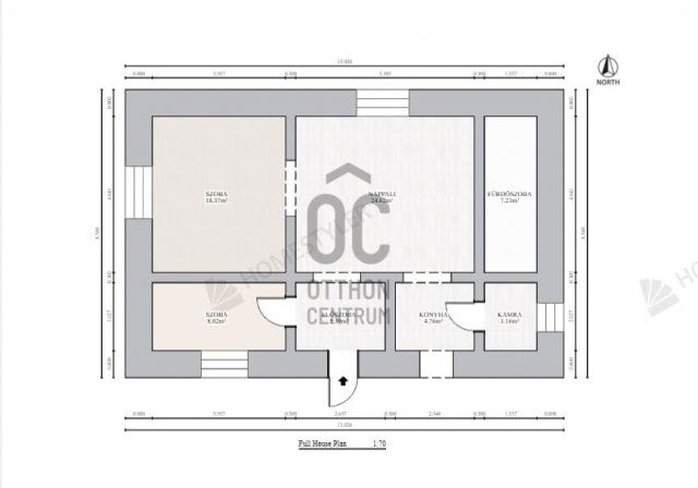 Eladó családi ház, Nagykőrösön 18.5 M Ft, 3 szobás