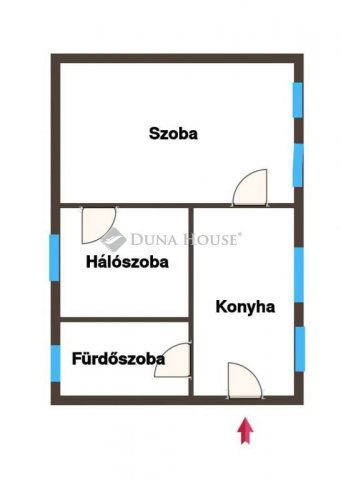 Eladó téglalakás, Sopronban 37 M Ft, 2 szobás