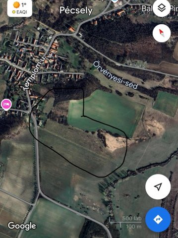 Eladó mezogazdasagi ingatlan, Pécselyen 12.9 M Ft