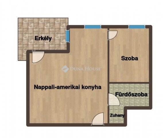 Eladó téglalakás, Zamárdiban 77.9 M Ft, 2 szobás