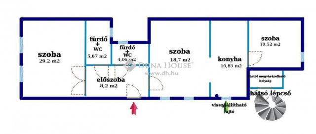 Eladó téglalakás, Budapesten, VII. kerületben 139 M Ft, 3 szobás