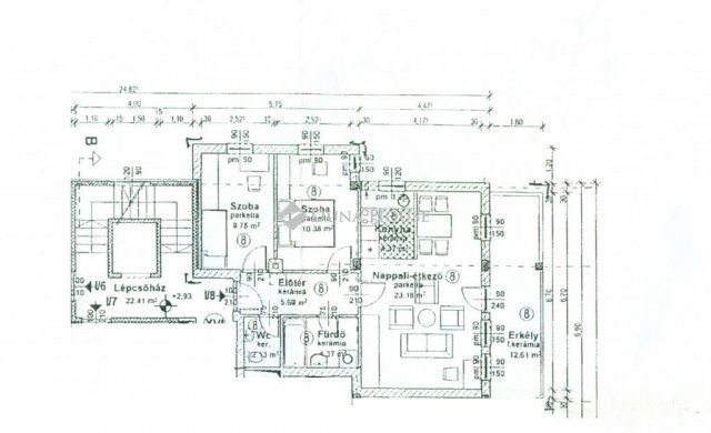 Eladó téglalakás, Budapesten, XIII. kerületben 93 M Ft, 3 szobás