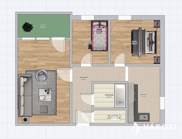 Eladó panellakás, Budapesten, III. kerületben 79.99 M Ft