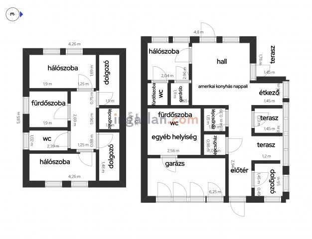 Eladó családi ház, Arnóton 190 M Ft, 3+1 szobás