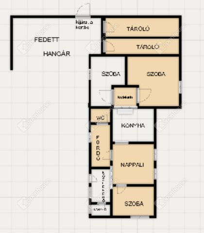 Eladó családi ház, Banán 38 M Ft, 4 szobás
