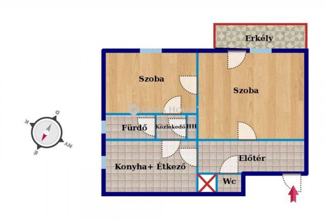 Kiadó téglalakás, albérlet, Szombathelyen, Felsőőr utcában