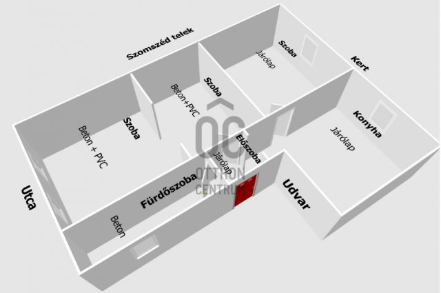 Eladó családi ház, Apátfalván 7.9 M Ft, 3 szobás