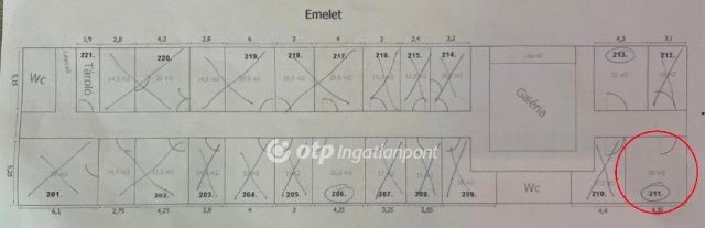 Kiadó iroda, Debrecenben 109 E Ft / hó / költözzbe.hu