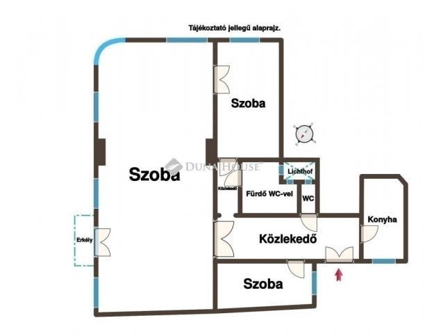 Eladó téglalakás, Budapesten, VII. kerületben 135 M Ft, 3 szobás