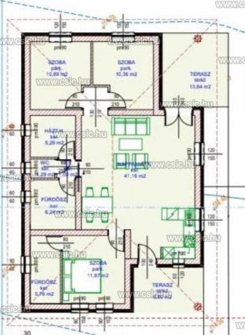 Eladó családi ház, Csörögön 97.5 M Ft, 1+3 szobás