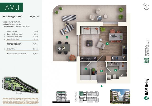 Eladó téglalakás, Budapesten, XIX. kerületben, Iparos utcában
