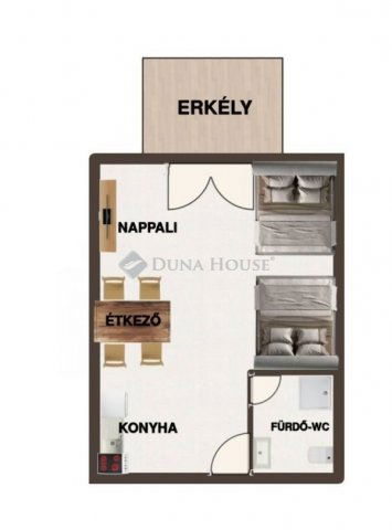 Eladó nyaraló, Orfűn 32.9 M Ft, 1 szobás / költözzbe.hu