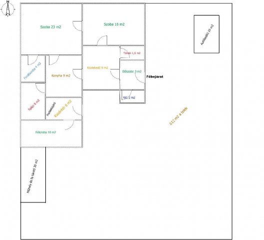 Eladó családi ház, Dunaharasztin 64.9 M Ft, 2+1 szobás