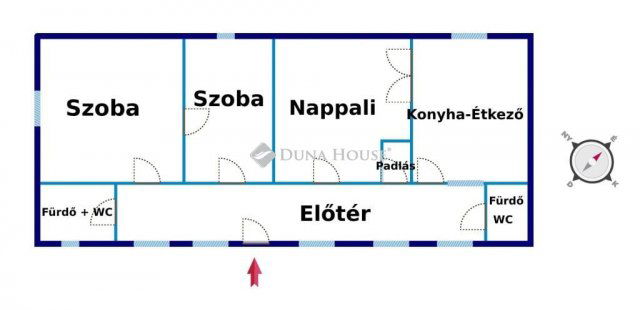 Eladó családi ház, Kiskunfélegyházán 53.9 M Ft, 3 szobás