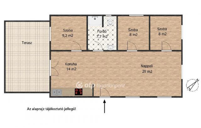 Eladó családi ház, Szigetszentmiklóson 94.9 M Ft, 2+2 szobás