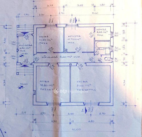 Eladó családi ház, Kiskunlacházán 55 M Ft, 2+1 szobás