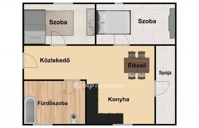 Eladó családi ház, Nyírábrányon 26.9 M Ft, 2 szobás