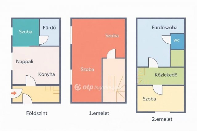 Eladó téglalakás, Budapesten, VI. kerületben 76 M Ft, 3+1 szobás