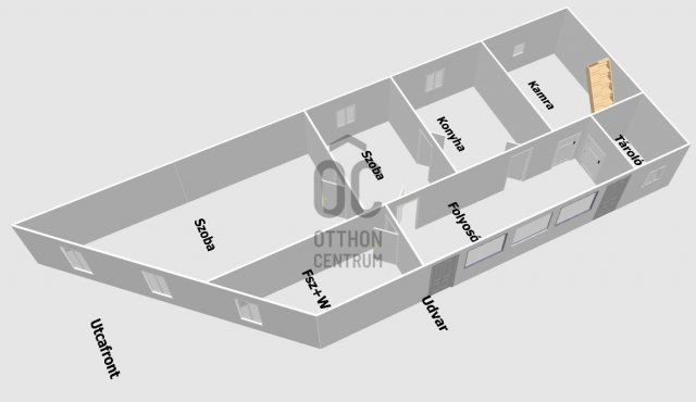 Eladó családi ház, Makón 18.9 M Ft, 2 szobás