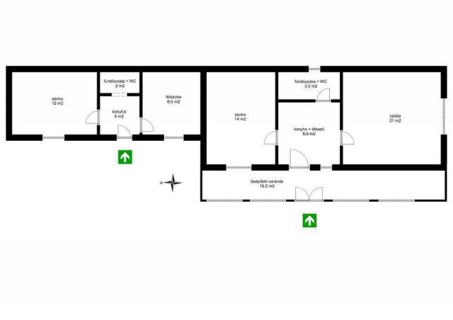 Eladó családi ház, Hajdúböszörményen 39.9 M Ft, 3+1 szobás