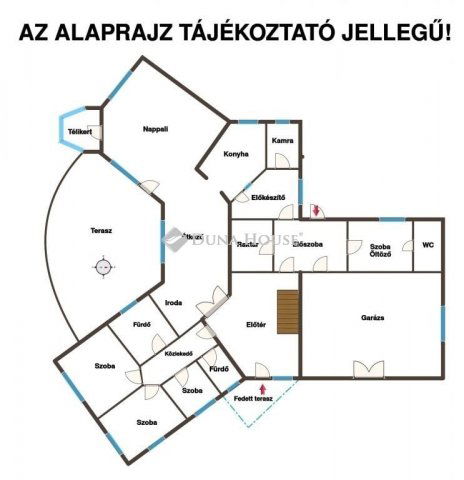 Eladó családi ház, Kápolnásnyéken 199 M Ft, 6 szobás