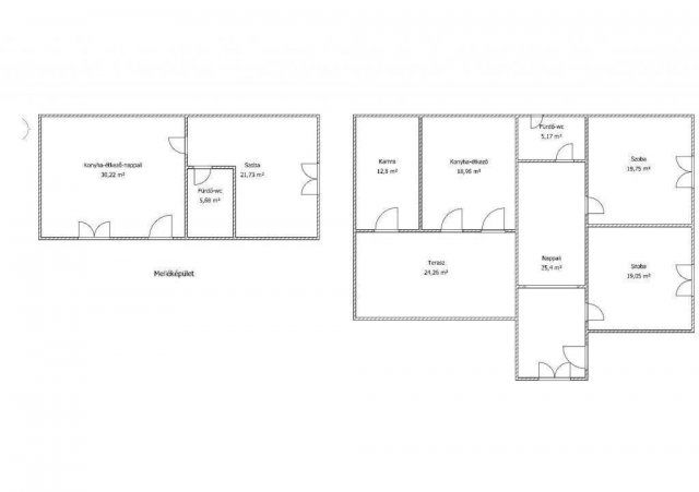 Eladó családi ház, Csányon 27 M Ft, 3 szobás