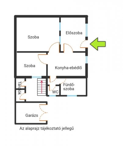 Eladó családi ház, Baján 28 M Ft, 2 szobás