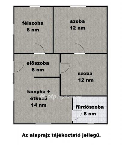 Eladó családi ház, Gyomaendrődön 16.2 M Ft, 2+1 szobás