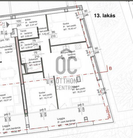 Eladó téglalakás, Debrecenben 96.91 M Ft, 3 szobás