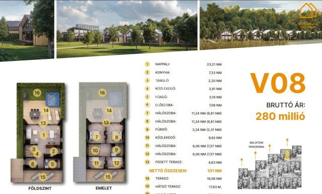 Eladó családi ház, Balatonföldváron 280 M Ft, 1+4 szobás