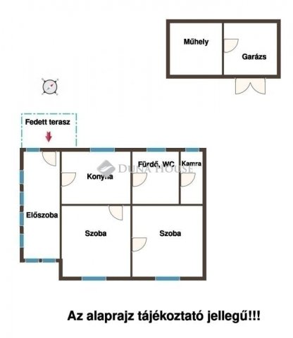 Eladó családi ház, Tápiószecsőn 52.9 M Ft, 2 szobás