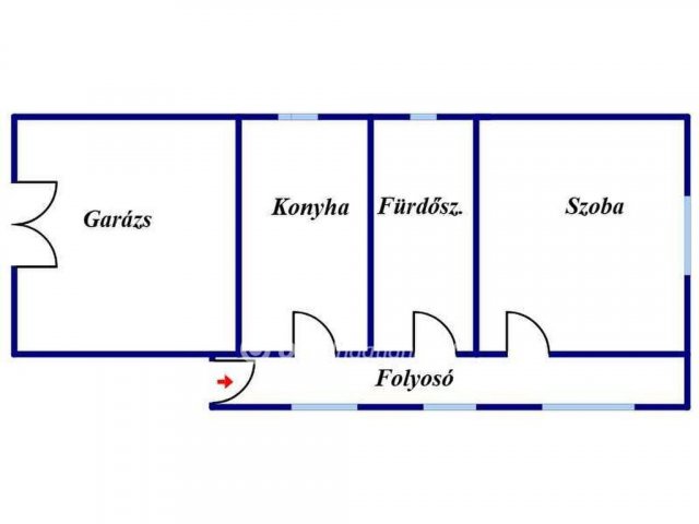 Eladó családi ház, Biharkeresztesen 15 M Ft, 1 szobás