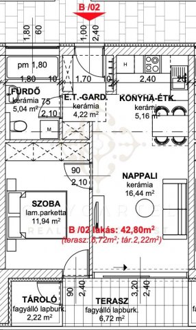 Eladó téglalakás, Balatonlelleén 58.99 M Ft, 2 szobás