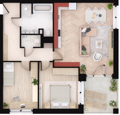 Eladó téglalakás, Pécsett 86 M Ft, 3 szobás