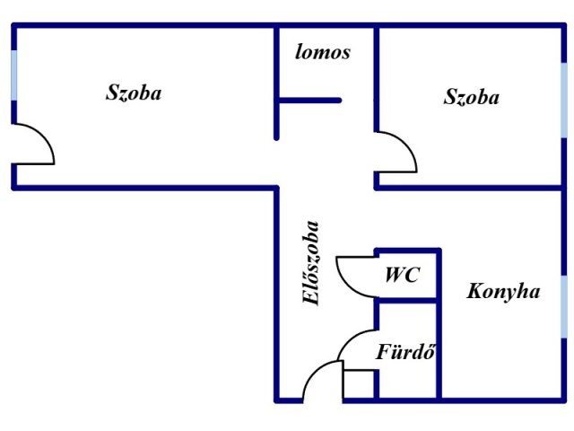 Eladó téglalakás, Miskolcon, Szentgyörgy úton 29.99 M Ft