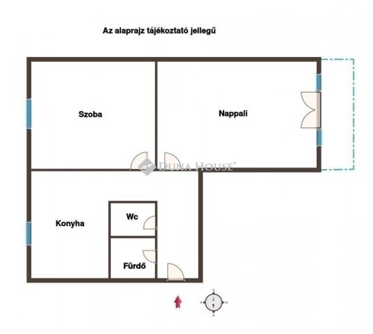 Eladó panellakás, Pécsett 47.9 M Ft, 2 szobás