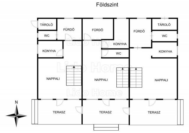 Eladó nyaraló, Balatonkeresztúron 79.9 M Ft, 10 szobás