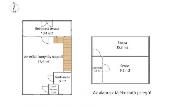 Eladó téglalakás, Cegléden 49.5 M Ft, 2+1 szobás