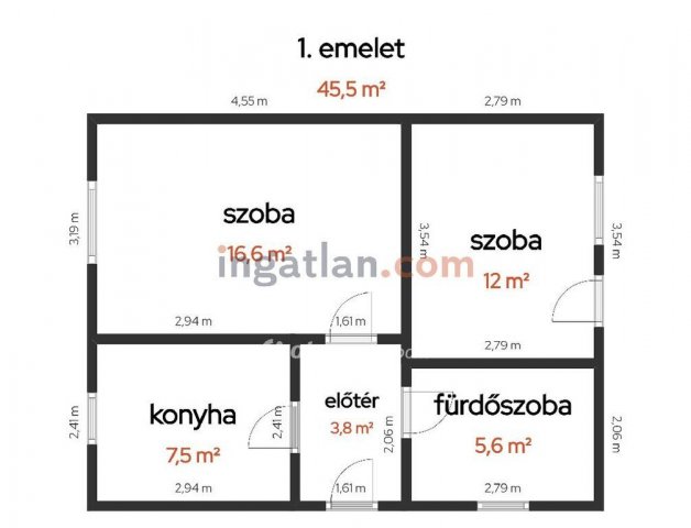Eladó családi ház, Tiszakécskén 13.9 M Ft, 1 szobás