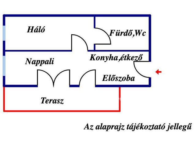 Kiadó téglalakás, albérlet, Debrecenben 290 E Ft / hó