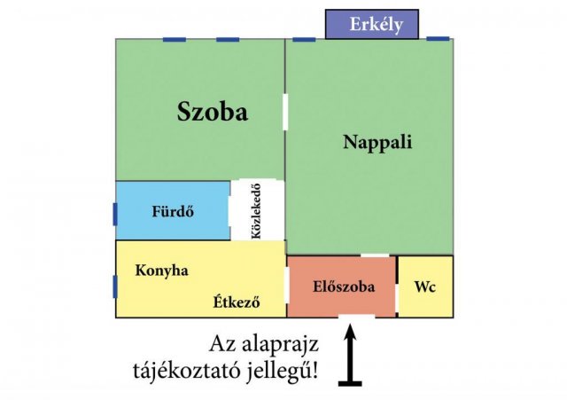 Eladó téglalakás, Szigetszentmiklóson 54.999 M Ft, 2 szobás
