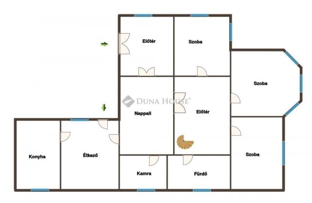 Eladó családi ház, Tápiószecsőn 79.4 M Ft, 8 szobás