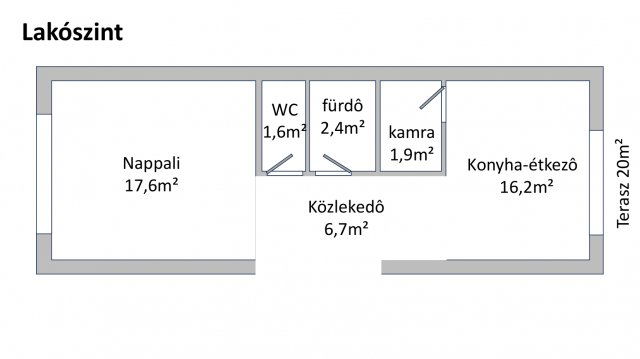 Eladó családi ház, Miskolcon, Kőris utcában 79.99 M Ft