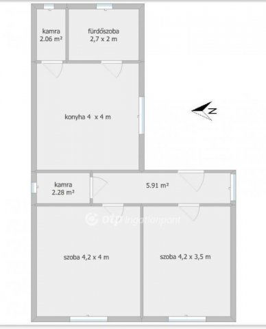 Eladó családi ház, Salgótarjánban 9 M Ft, 2 szobás