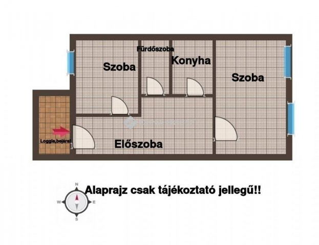 Eladó téglalakás, Budapesten, VIII. kerületben 57.95 M Ft