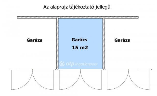 Eladó garázs, Szegeden 11.5 M Ft / költözzbe.hu