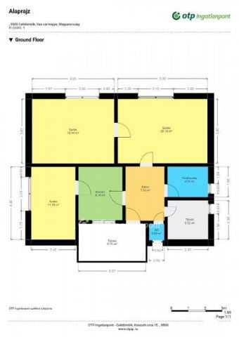 Eladó családi ház, Celldömölkön 42.49 M Ft, 2+1 szobás